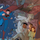 Panel from Gene Luen Yang and Gurihiru’s Superman Smashes the Klan, nominee for Best Publication for Kids.
